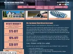 Sites similar to miltongaragedoorrepair.net