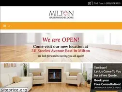 Sites similar to miltonhardwood.com