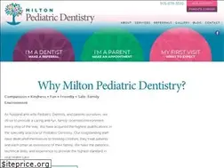 Sites similar to miltonkidsdentistry.com