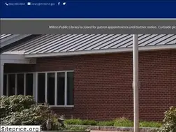 Sites similar to miltonlibraryvt.org