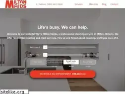 Sites similar to miltonmaids.com