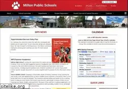 Sites similar to miltonps.org