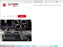 Sites similar to miltonrubentoyota.com