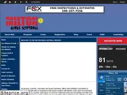 Sites similar to miltonsoftball.com
