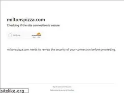 Sites similar to miltonspizza.com