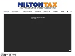Sites similar to miltontax.com