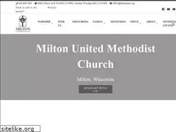 Sites similar to miltonumc.org