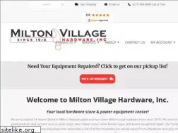 Sites similar to miltonvillagehardware.com