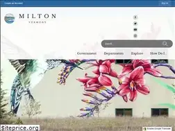 Sites similar to miltonvt.gov