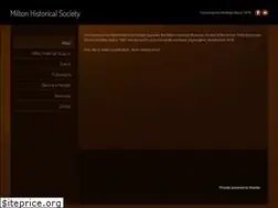 Sites similar to miltonvthistory.org