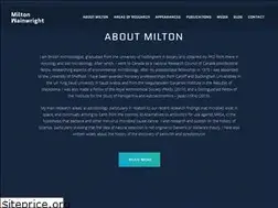 Sites similar to miltonwainwright.com