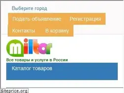 Sites similar to miltor.ru