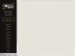 Sites similar to miltspitbbq.com