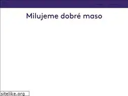 Sites similar to milujemedobremaso.cz