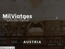 Sites similar to milviatges.com