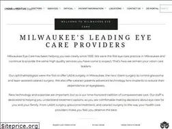 Sites similar to milwaukeeeyecare.com