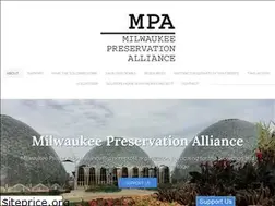 Sites similar to milwaukeepreservationalliance.org
