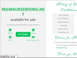Sites similar to milwaukeerising.net