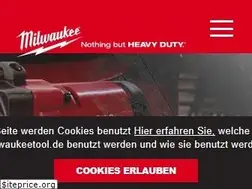 Sites similar to milwaukeetool.de