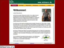 Sites similar to milzners.de