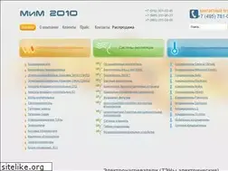 Sites similar to mim2010.ru