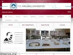 Sites similar to mimarlik.klu.edu.tr