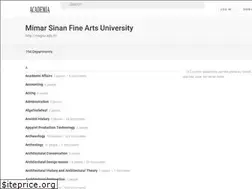 Sites similar to mimarsinan.academia.edu