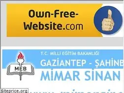 Sites similar to mimarsinanlisesi.tr.gg