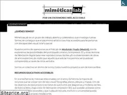 Sites similar to mimeticaslab.org