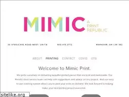Sites similar to mimicprint.com
