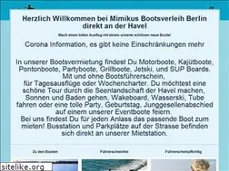 Sites similar to mimikus-bootsverleih.de