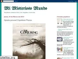 Sites similar to mimisteriosomundo.blogspot.com