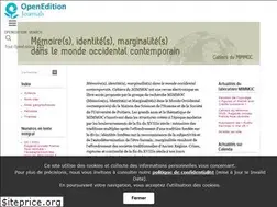 Sites similar to mimmoc.revues.org