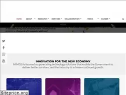 Sites similar to mimos.my