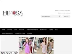 Sites similar to mimosa-boutique.com