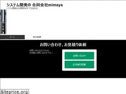 Sites similar to mimsys.net