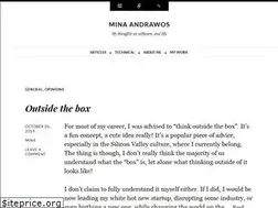 Sites similar to minaandrawos.com