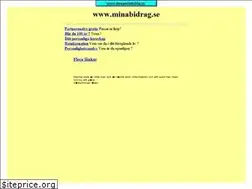 Sites similar to minabidrag.se