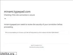 Sites similar to minami.typepad.com