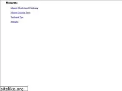 Sites similar to minaret.biz