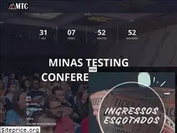 Sites similar to minastestingconference.com.br
