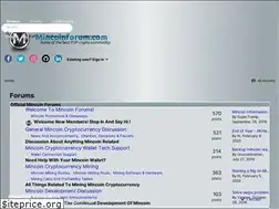 Sites similar to mincoinforum.com