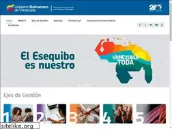 Sites similar to mincyt.gob.ve