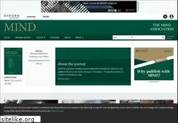 Sites similar to mind.oxfordjournals.org