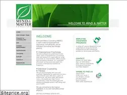 Sites similar to mindandmatter.com.au