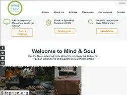 Sites similar to mindandsoulfoundation.org