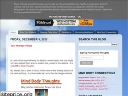 Sites similar to mindbodythoughts.blogspot.com