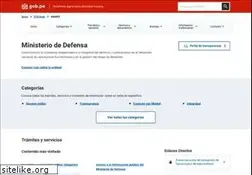 Sites similar to mindef.gob.pe