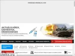 Sites similar to mindenegybenblog.com