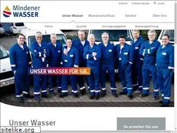 Sites similar to mindener-wasser.de